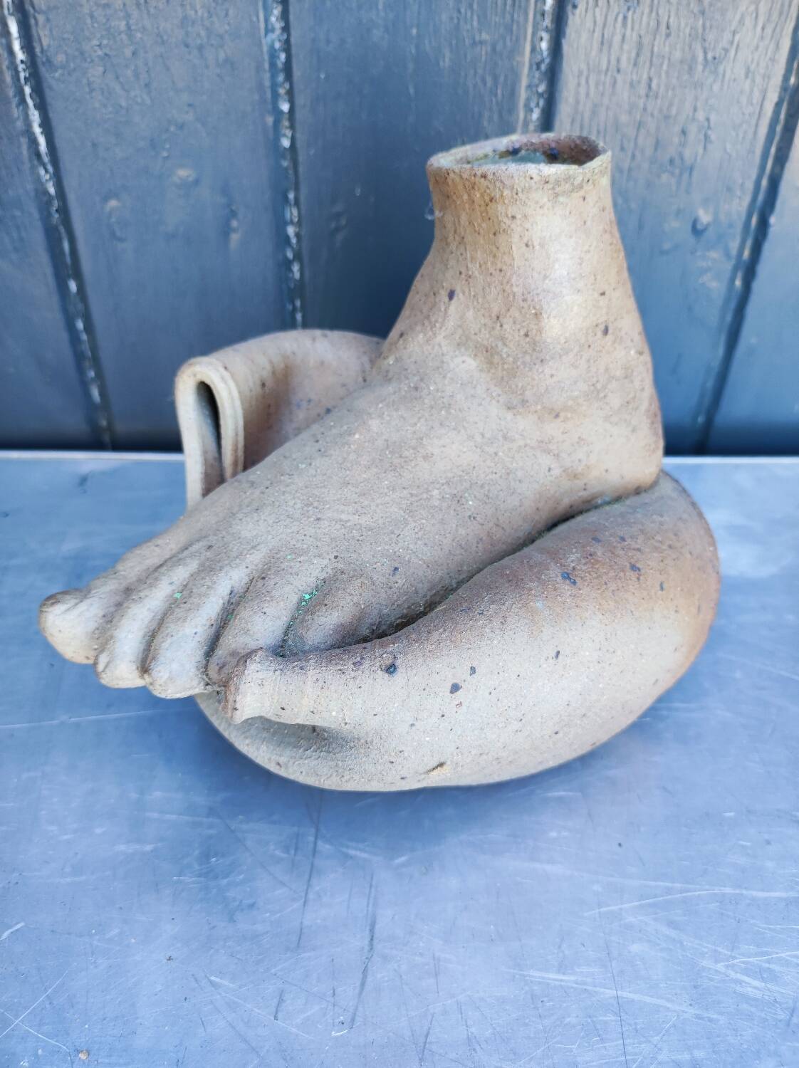 Vintage stoneware vase