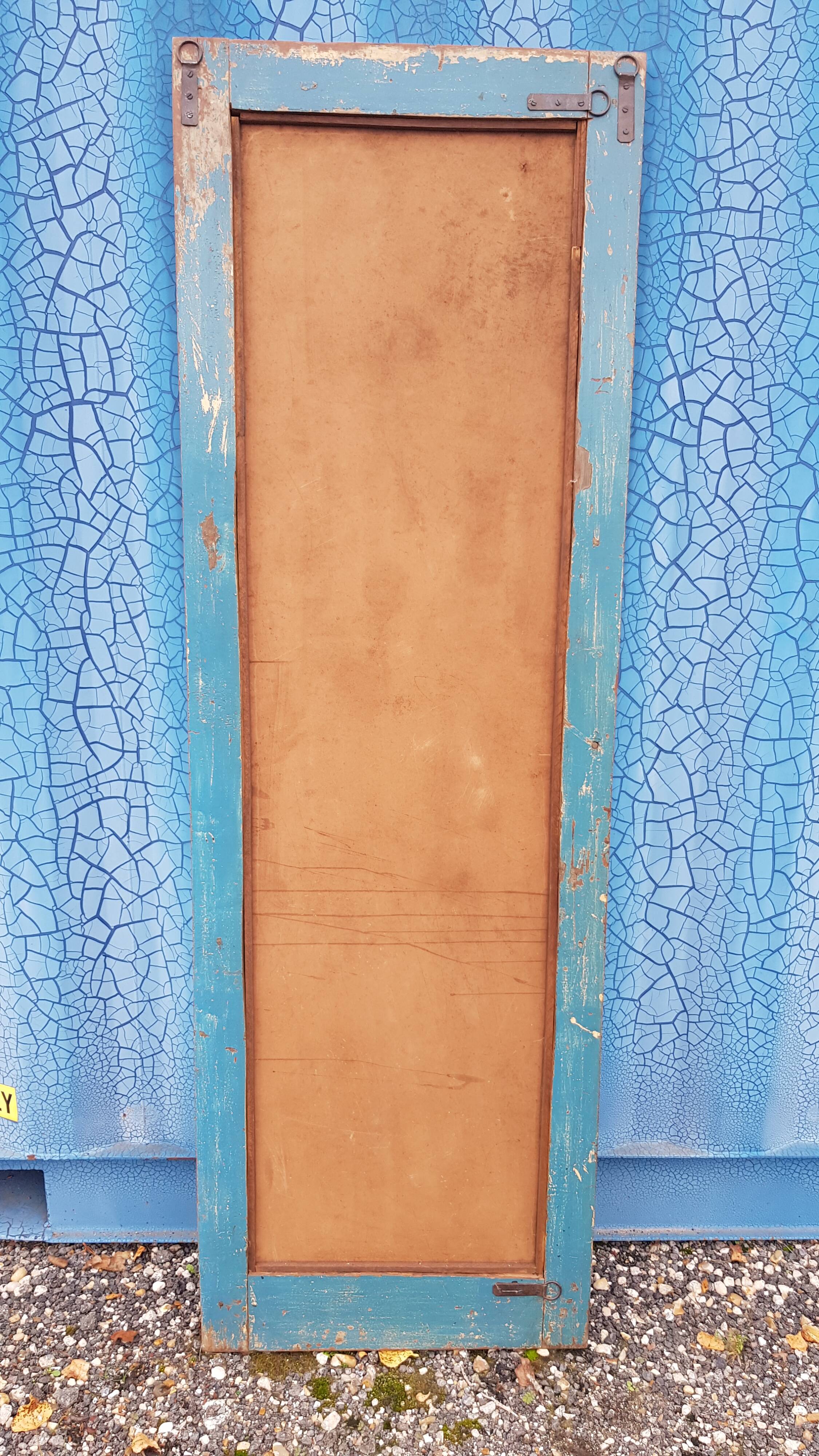 Large foot mirror made of natural Burmese teak