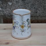 Pichet en faïence décorée – signé Duncan Marais