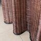 Vintage Console Wicker Trompe-l’Œil  Skirted Ghost Table