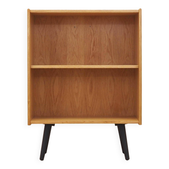 Ash bookcase, Danish design, 1970s, manufacturer: Lyby Møbler