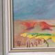 Oil Painting on Panel – Still Life with Gladioli