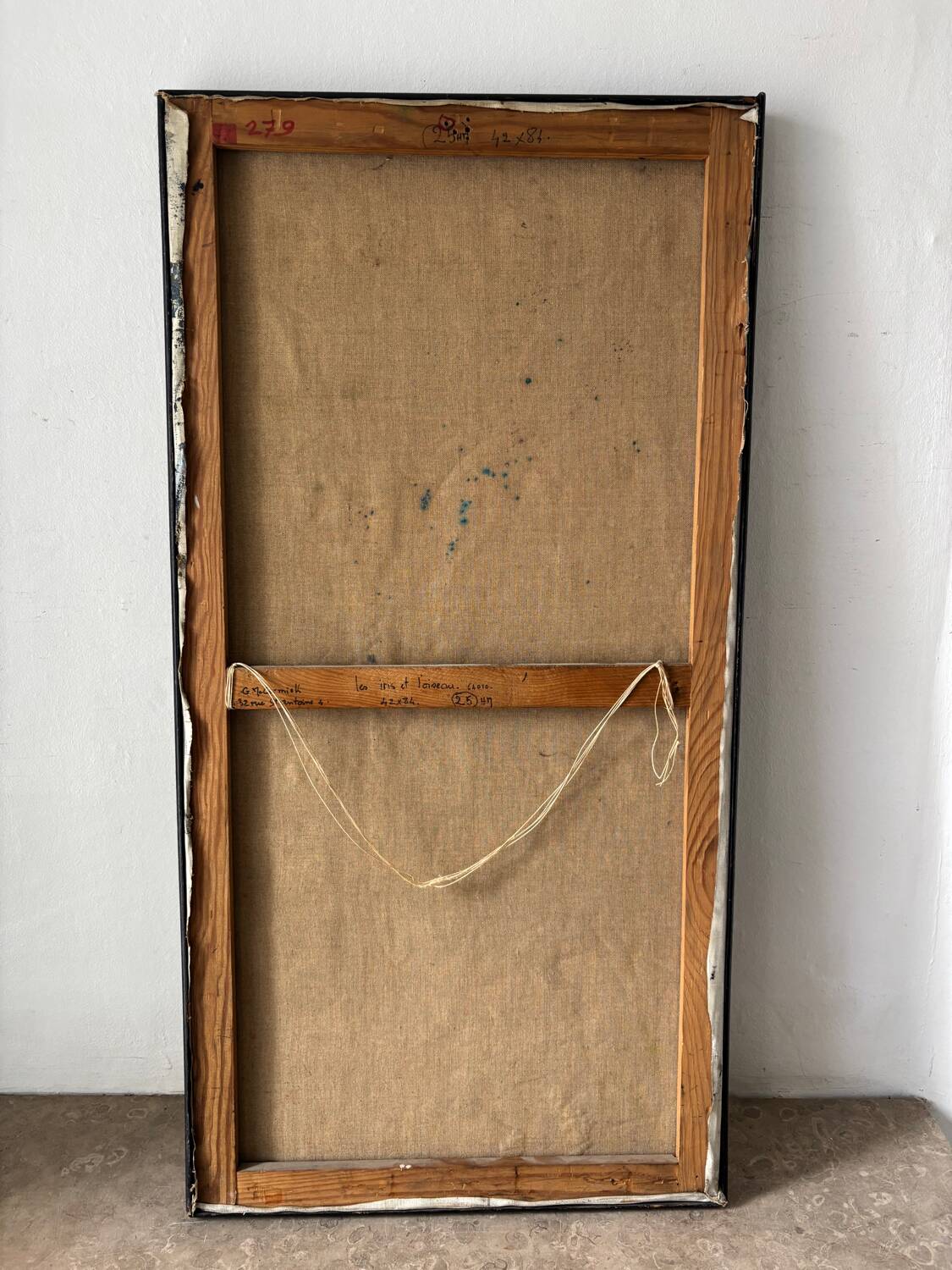 Abstract still life signed