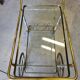 Brass and glass aluminium roller service 1960