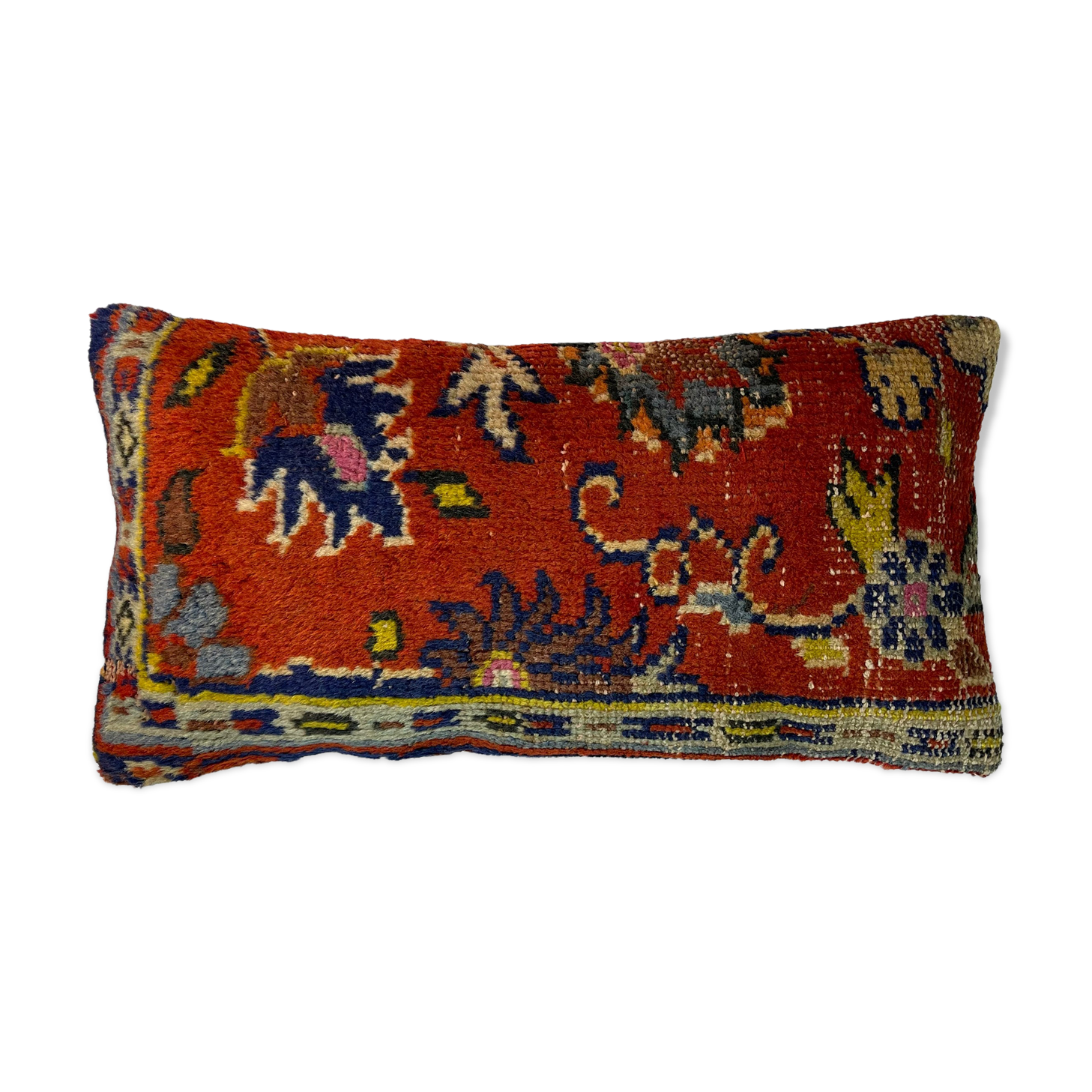 Vintage turkish handmade cushion cover 30 x 60 cm