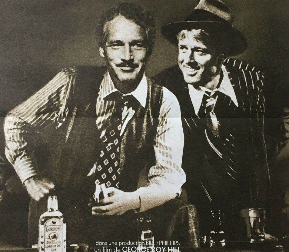 Movie poster "L'Arnaque" Robert Redford, Paul Newman 40 x 60 cm 1973