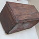 Old box made of raw wood