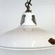 Industrial White Enamel Factory Pendant Lamp from Thorlux, 1960s