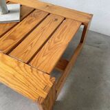 70s pine table regain