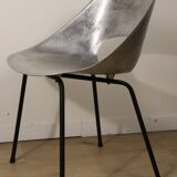 Aluminium chair, "Tulip" model, by Pierre Guariche, Steiner edition, 1960