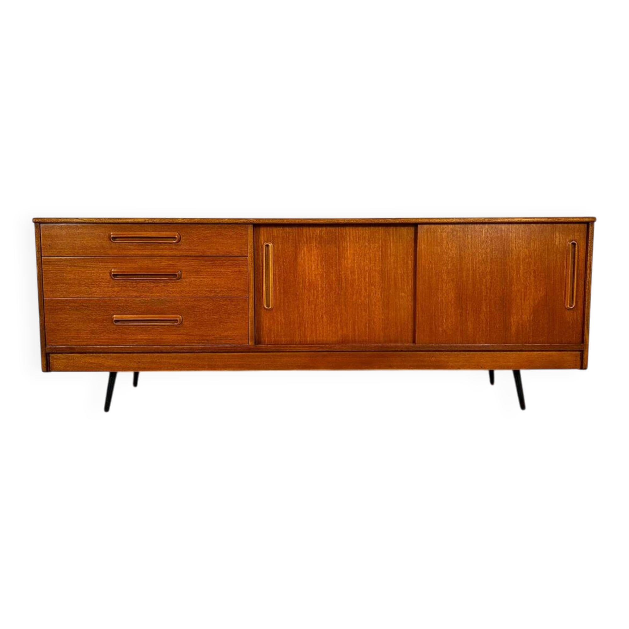 Danish teak enfilade, 1960s