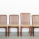 Svend Åge Madsen Teak Dining Chairs for Nørre Broby Cabinetmaker