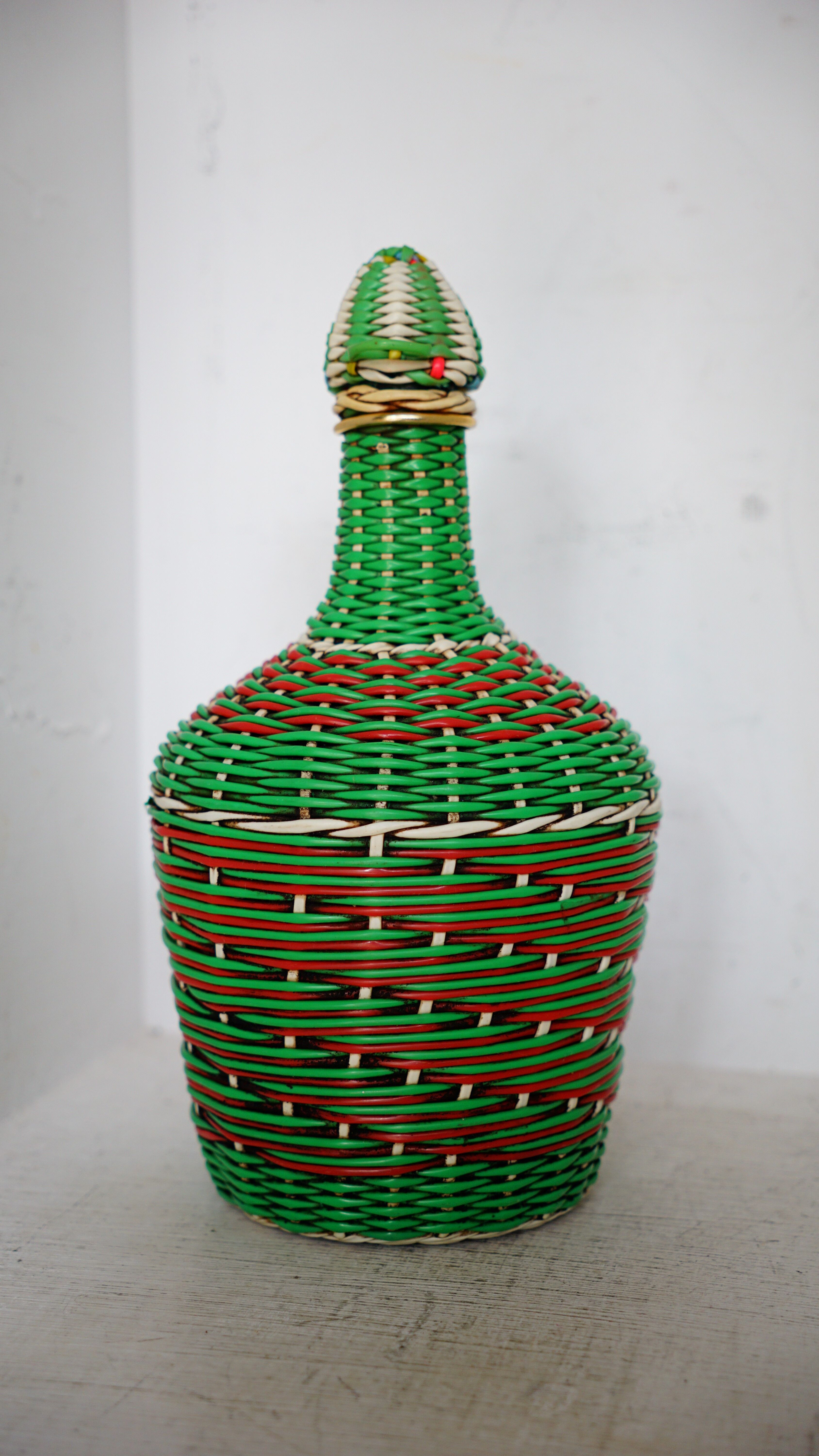 Andalusian handmade braided carafe