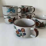 Large stoneware mugs