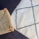Beni Ouarain Berber rug, classic diamond pattern, 160 x 235 cm.