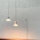 Suspended Lamps Model 1415 Mid-Century Modern Danish by Claus Bondrup and Torsten Thorup for Nordlux, 1960s, Set of 2