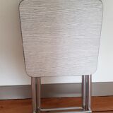Folding stool in formica