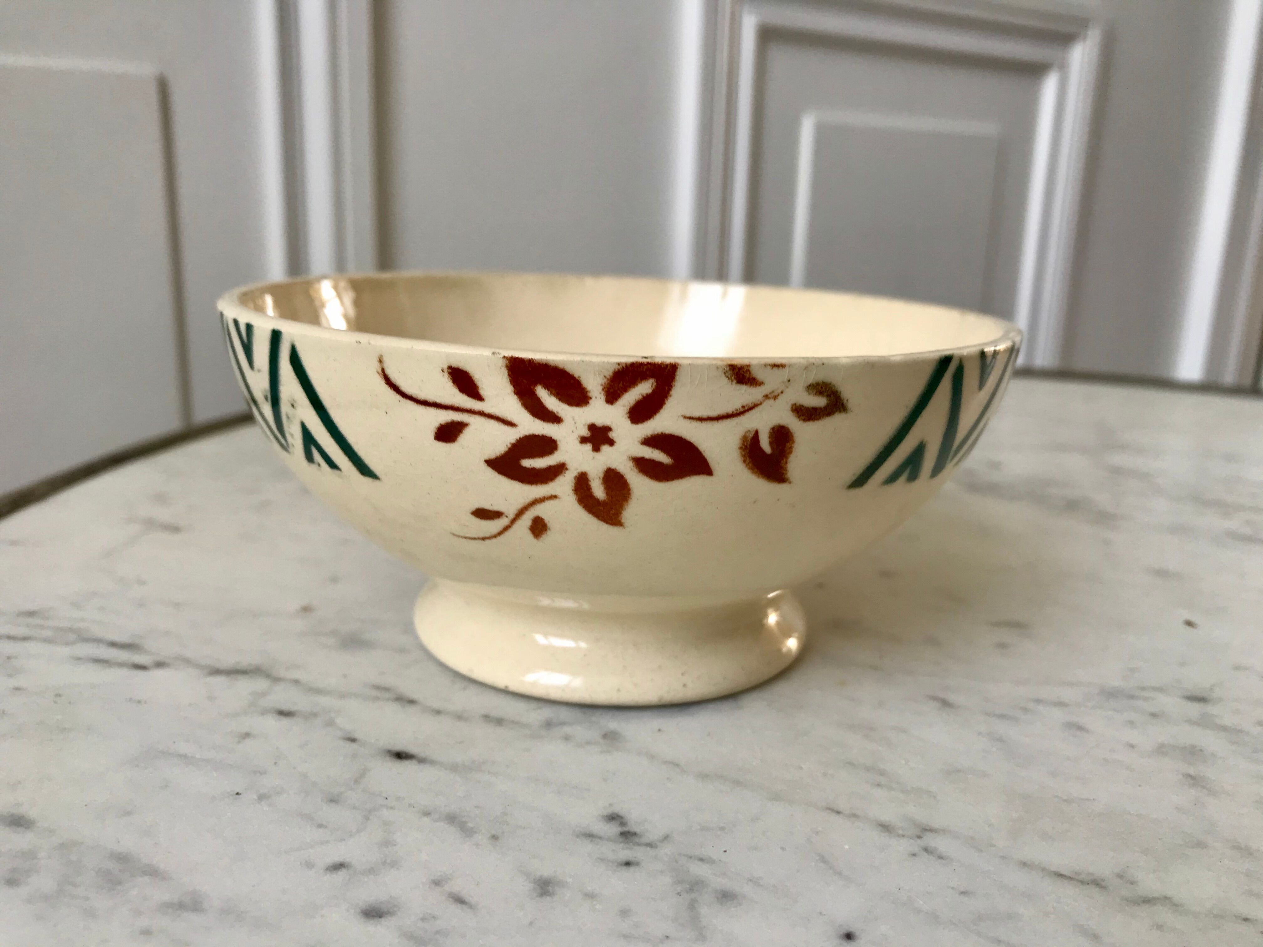 earthenware bowl in Iron Earth early twentieth century