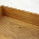 Pair of nightstands neoclassical wooden fruit