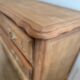 Revisited Louis XV chest of drawers – sanded solid wood – ready to personalize