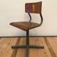 Small industrial chair child 60s