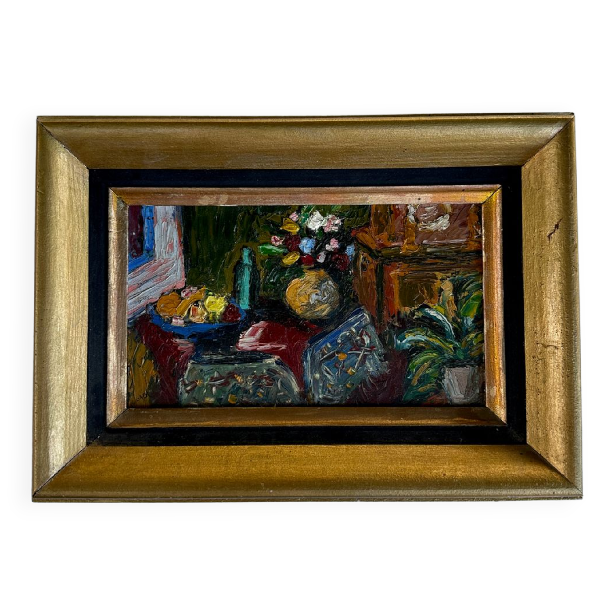 Oil painting painting