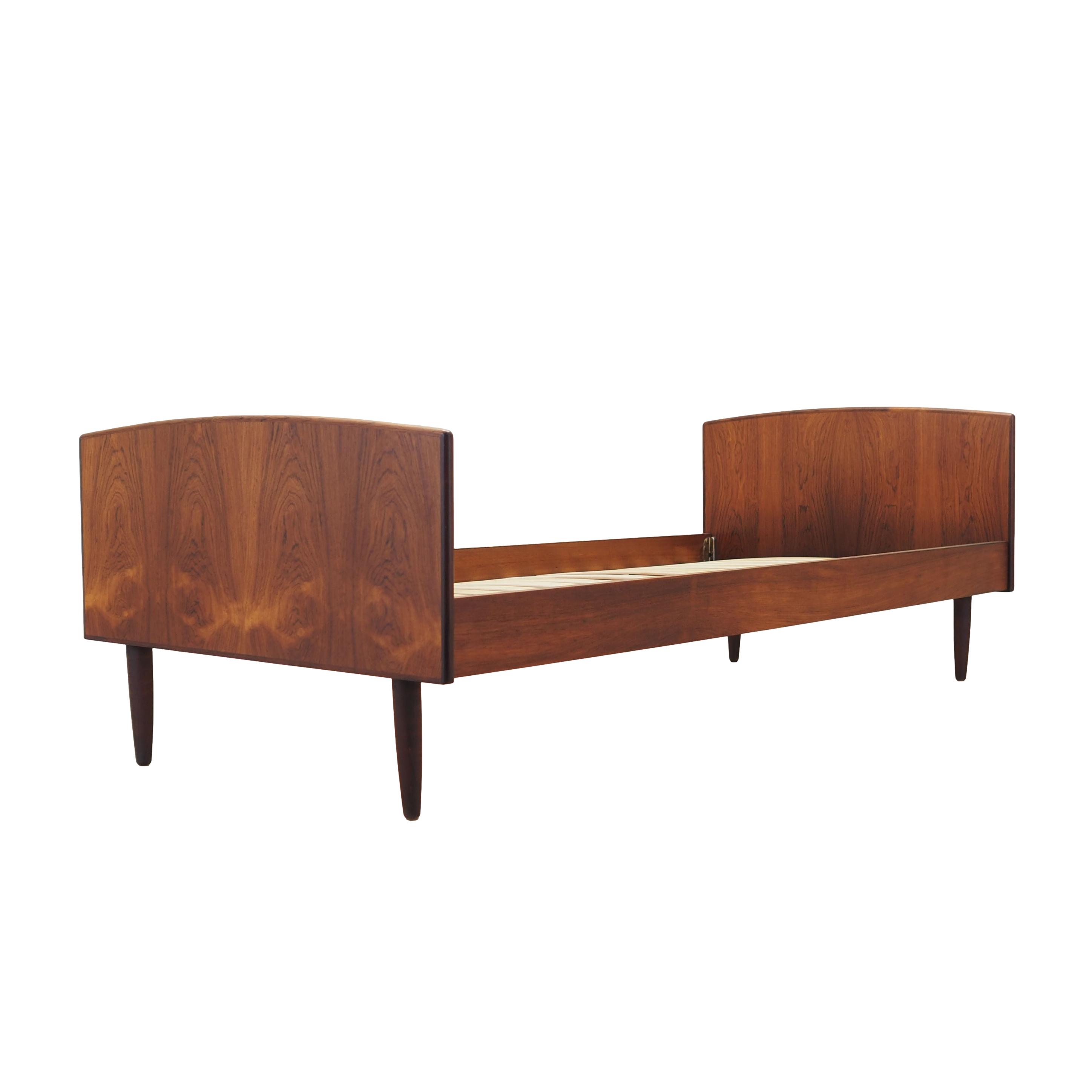 Rosewood bed, Danish design, 1970s, production: Denmark