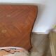 Louis XV commode - 2 drawers - floral marquetry - bronze ornament - 1950