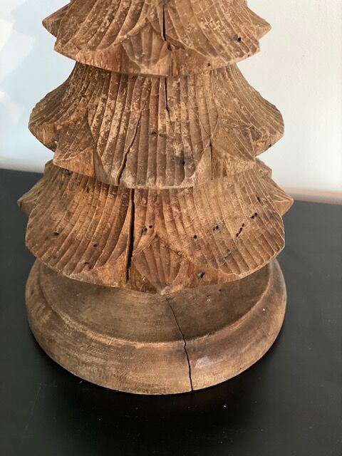 Wooden christmas tree