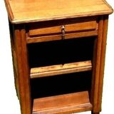 1930s bedside table, accent furniture, end table