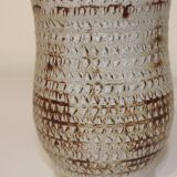 Pair of vintage Accolay ceramic vases signed