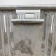 Large industrial aluminum laundry crate from the 60s