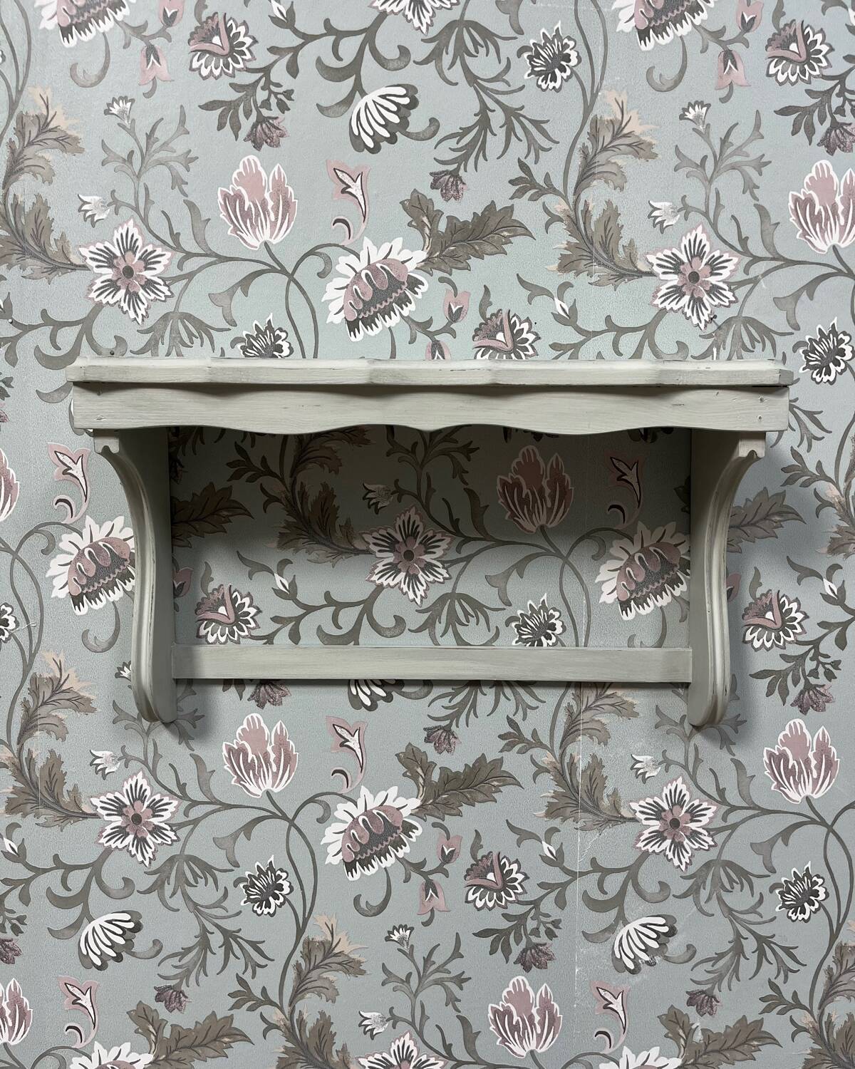 Vintage patinated shelf