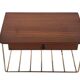 Vintage Floating Wall Shelf With Drawer, Teak String Rack 60's Design