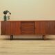 Teak sideboard with sliding doors, Denmark, 1960s