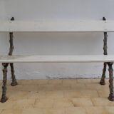 Banc de jardin en fonte