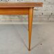Table scandinave vintage extensible
