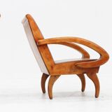 Ensemble de fauteuils du milieu du siècle en bois courbé