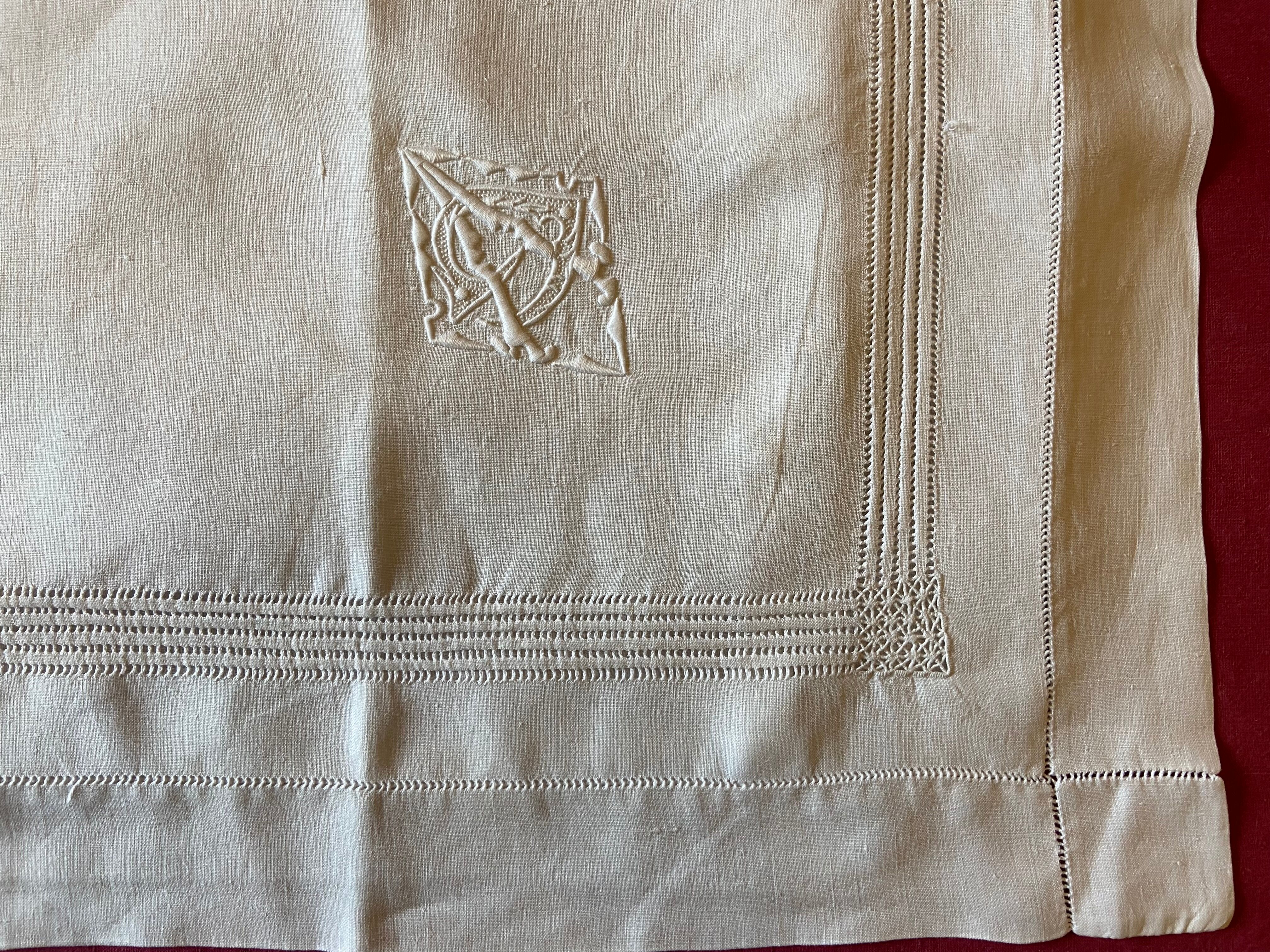 Antique pillowcase