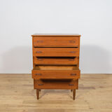 Mid-century teak dresser, Denmark, 1960s