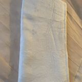 Nappe blanche en lin
