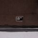 Collection Walter Knoll Black Leather Foot Stool 1970s Germany
