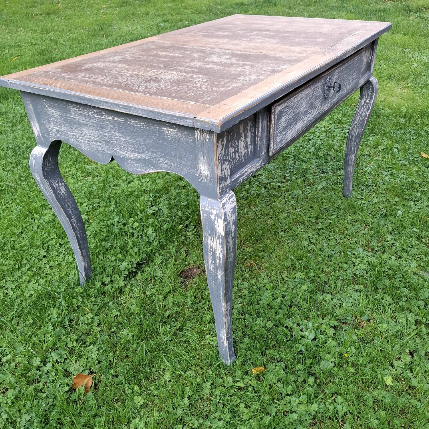 Louis XV style patinated desk