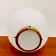 Hanging lamp opaline Bent Karbly, edition Lyta