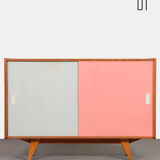 Pink and white chest of drawers by Jiri Jiroutek, model U-452 circa 1960