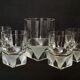 4 Rosenthal crystal whisky glasses + ice bucket + 2 shot glasses