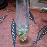 Very original vintage Swedish glass vase.