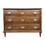 Commode en acajou époque Art Nouveau dans l'esprit de l'école de Nancy