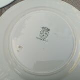 4 plates Terre de Fer Saint Amand Modern Style