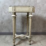 Louis XVI planter in painted wood